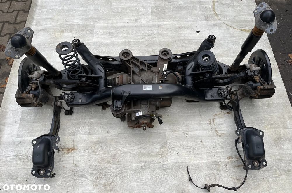 ZAWIESZENIE TYŁ BELKA SANKI WÓZEK  5N0505235 AH AUDI Q3 8U VW TIGUAN DYFERENCJAŁ 0AY525010 N QLY - 3