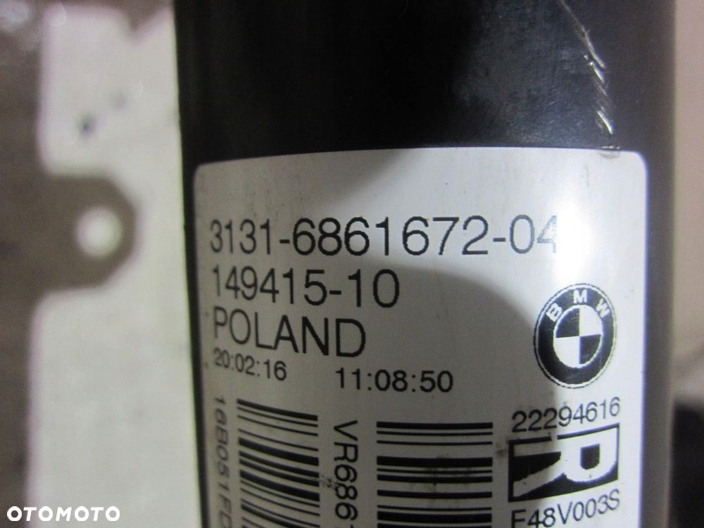 BMW X1 F48 ZWROTNICA PRZEDNIA PRAWA 6876646 WAHACZ AMORTYZATOR 31216876646 - 10