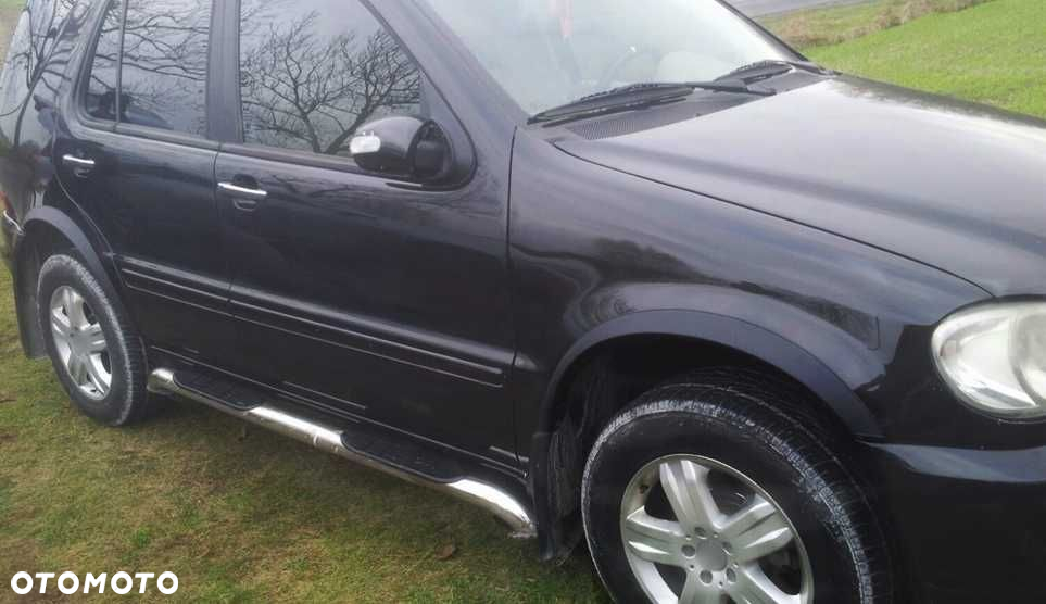 MERCEDES W163 ML Nakładki na błotnik przód tył listwa nadkola 97-05 - 3