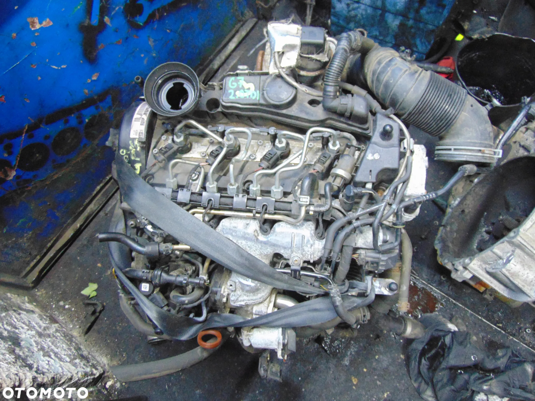 Silnik Golf 7 2,0 tdi goły słupek cena kod CBD - 4