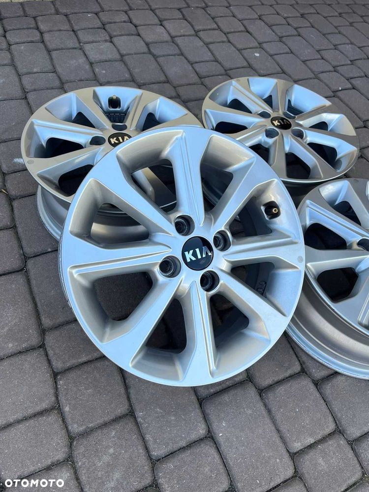 Oryginalne alufelgi Kia 4x100 15 cali Rio Picanto - 2
