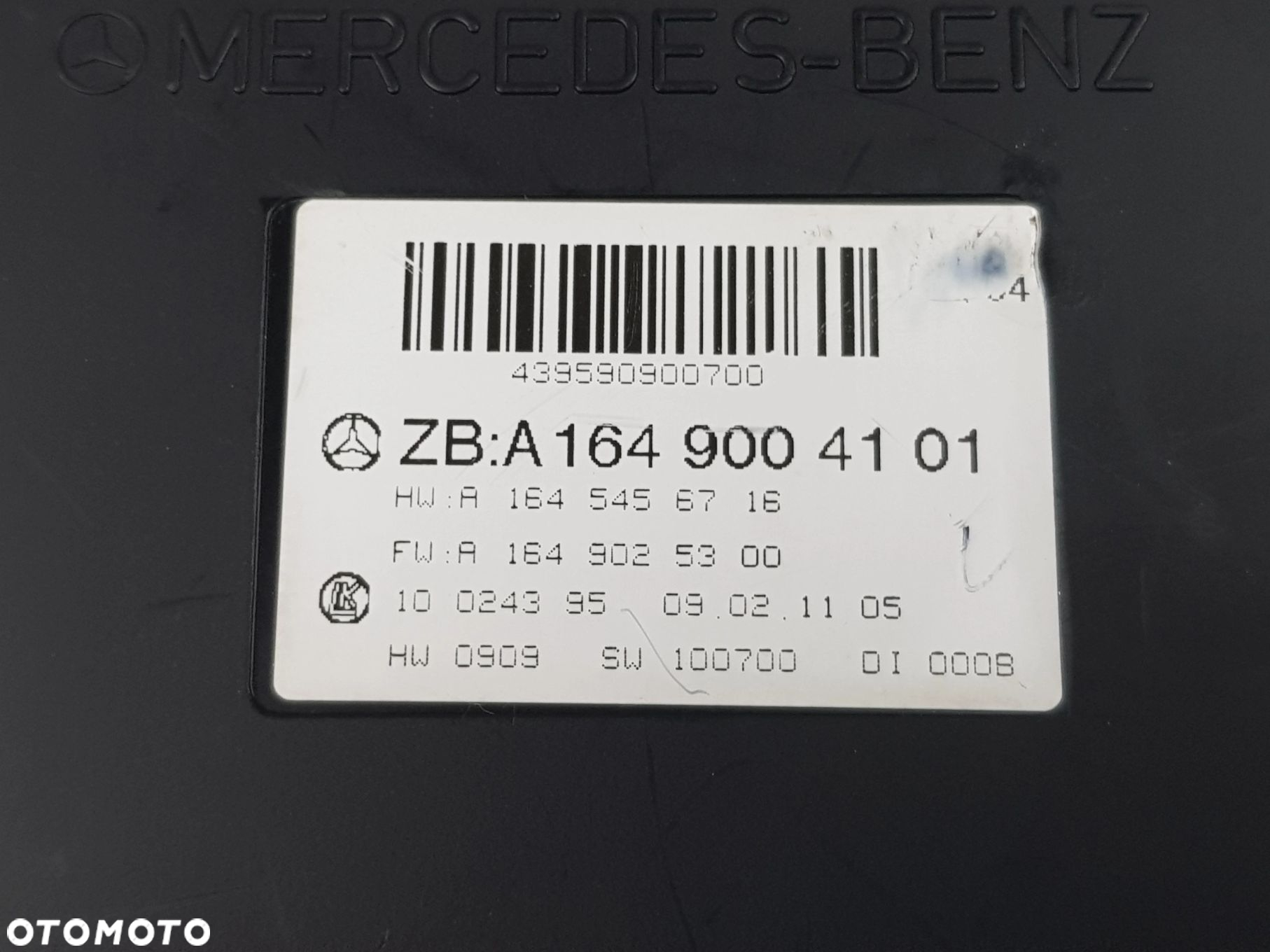 Sterownik Moduł komfortu SAM Mercedes ML w164 A1649004101 - 11