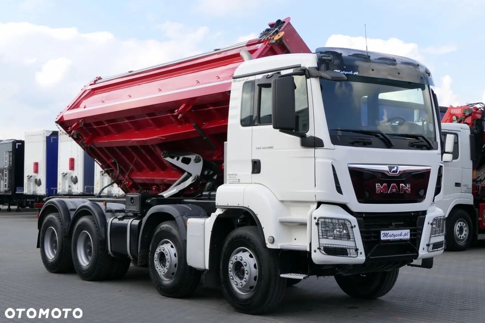 MAN TGS 35.460 / 8X4 / WYWROTKA 2 STR / BORDMATIC / MEILLER KIPPER / AUTOMAT / EURO 6 - 13
