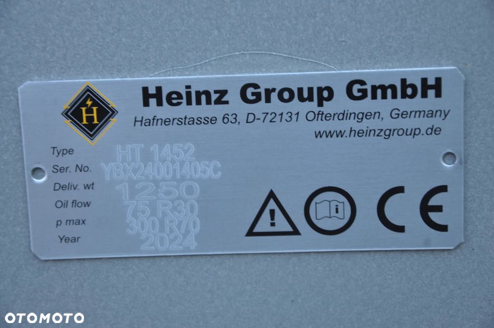 Chwytak  wyburzeniowy sortujacy  kleszcze Heinz HT1452 Mustang Hammer - 5