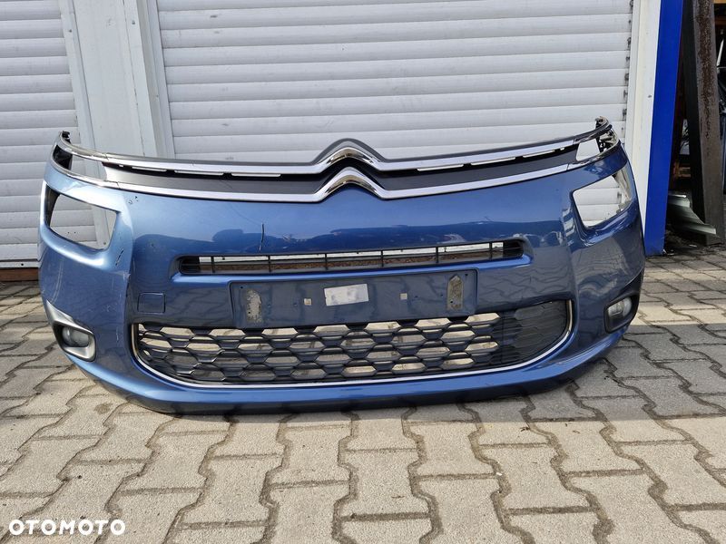 CITROEN C4 GRAND PICASSO II 2 ZDERZAK PRZÓD PRZEDNI BEZ PDC - 1