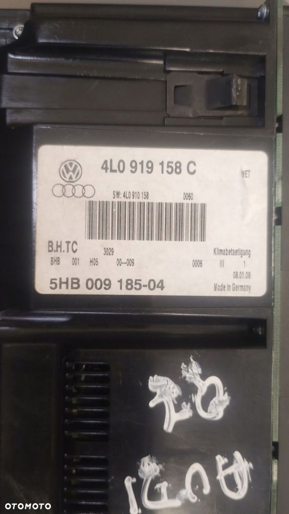 AUDI Q7 4L 05-10 r. PANEL NAWIEWU KLIMATYZACJI 4L0919158C * - 6
