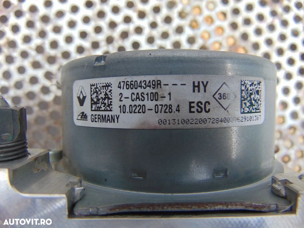 Modul abs Renault Megane 4 cod 476604349r Talisman ecu calculator abs - 4