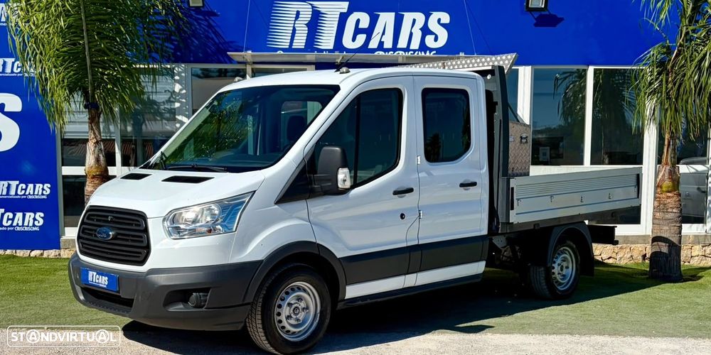 Ford Transit cab dupla 7L cx aberta - 2