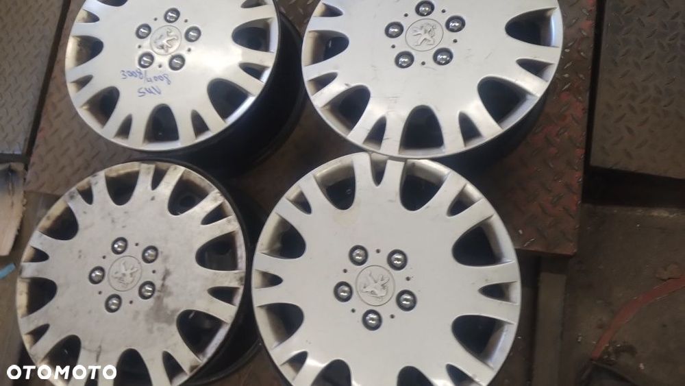 Felgi stalowe 5x114,3 16 cali z kołpakami peugeot 3008/4008 - 4
