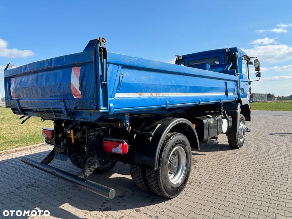 MAN TGM 18.330 4x4 stały napęd , Meiller wywrotka, hydraulika, blokady , reduktor (nie TGS, AXOR ) - 8