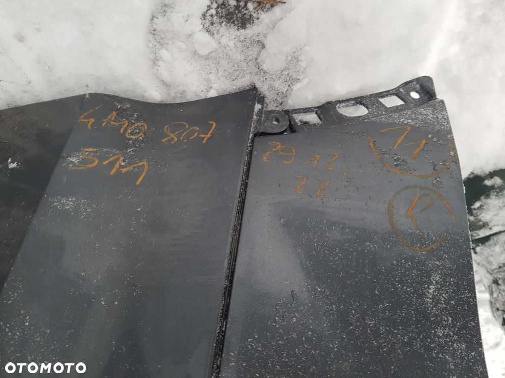 audi q7 19^ lift s-line zderzak tył spoiler 4m0807511 - 8