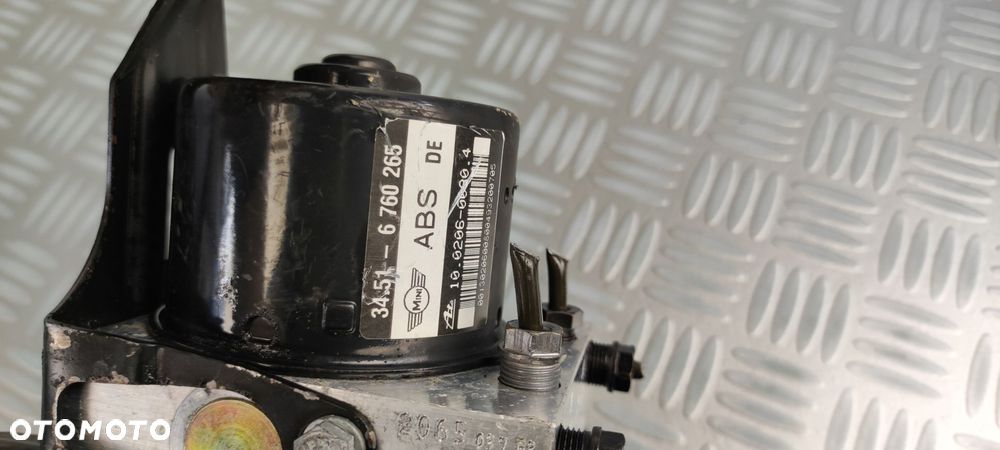 6760265 6760266 pompa hamulcowa sterownik ABS MINI COOPER ONE R50 R52 R53 - 8
