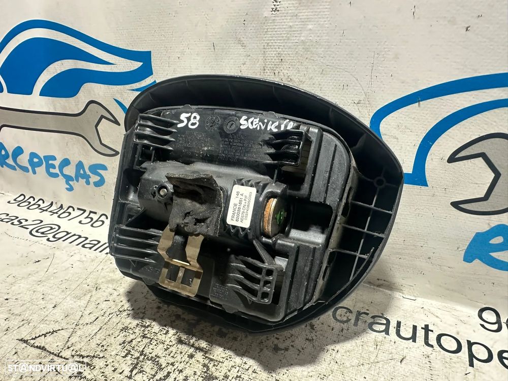 .Airbag Volante Guiador Original Renault 8200381851A 2003 - 2009 - 2