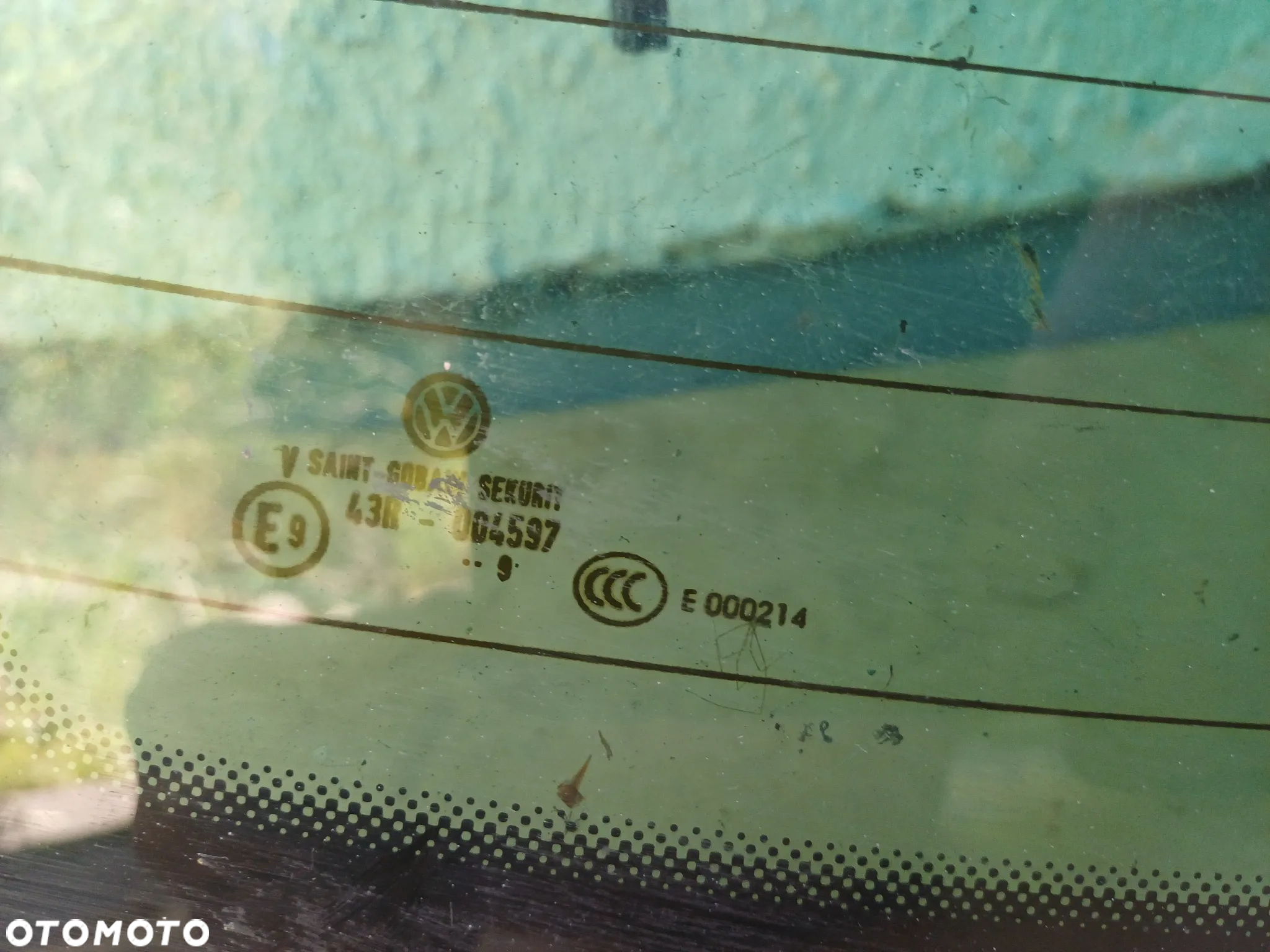 VW Jetta MK5 szyba karoseryjna tył -09 rok - 6