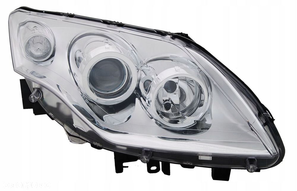 Renault Laguna III Reflektor Główny Lampa Przednia Strona Lewa 603909-E - 2