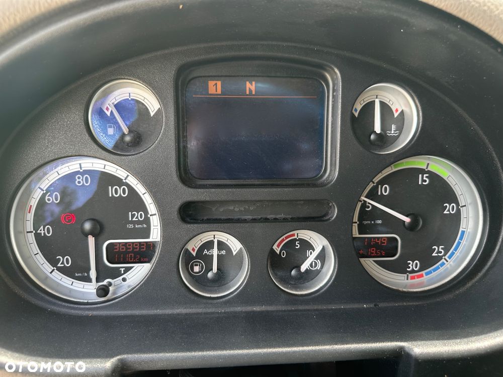 DAF CF 310 6X2    org .368tys km  LAWETA 8.20M - 12