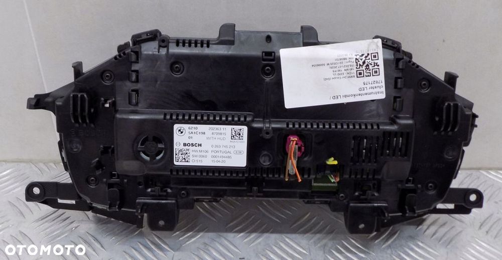 BMW G42 LICZNIK ZEGAR HUD 5A1C198 - 3