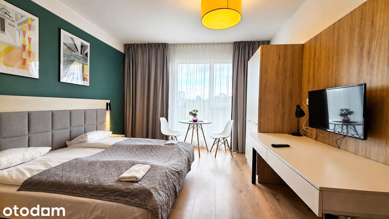 Nowoczesny, w pełni wyposażony apartament z miejscem parkingowym
