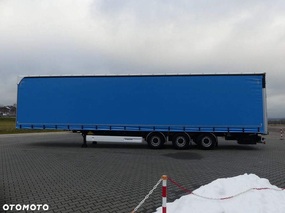 Wielton MEGA / FIRANKA / OŚ PODNOSZONA / DACH PODNOSZONY / - 5