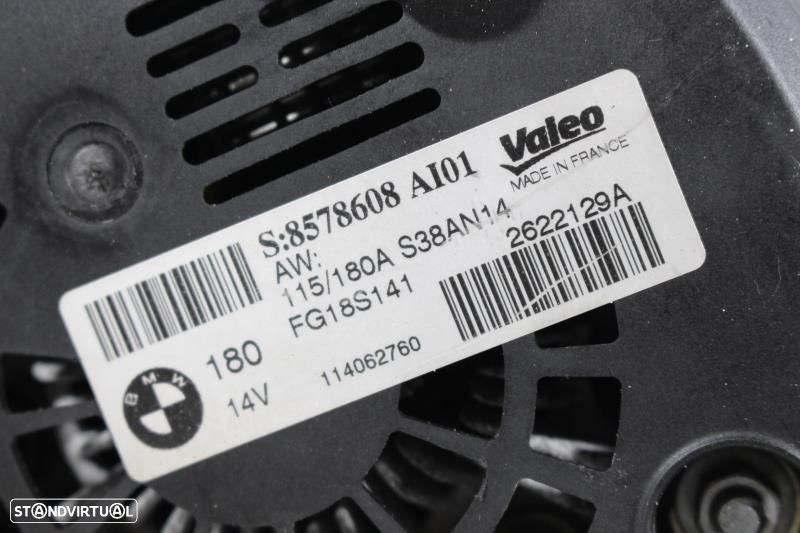 Alternador Bmw 1 (F20)  8578608 / 2622129A / Fg18s141 / 8 578 608 - 8