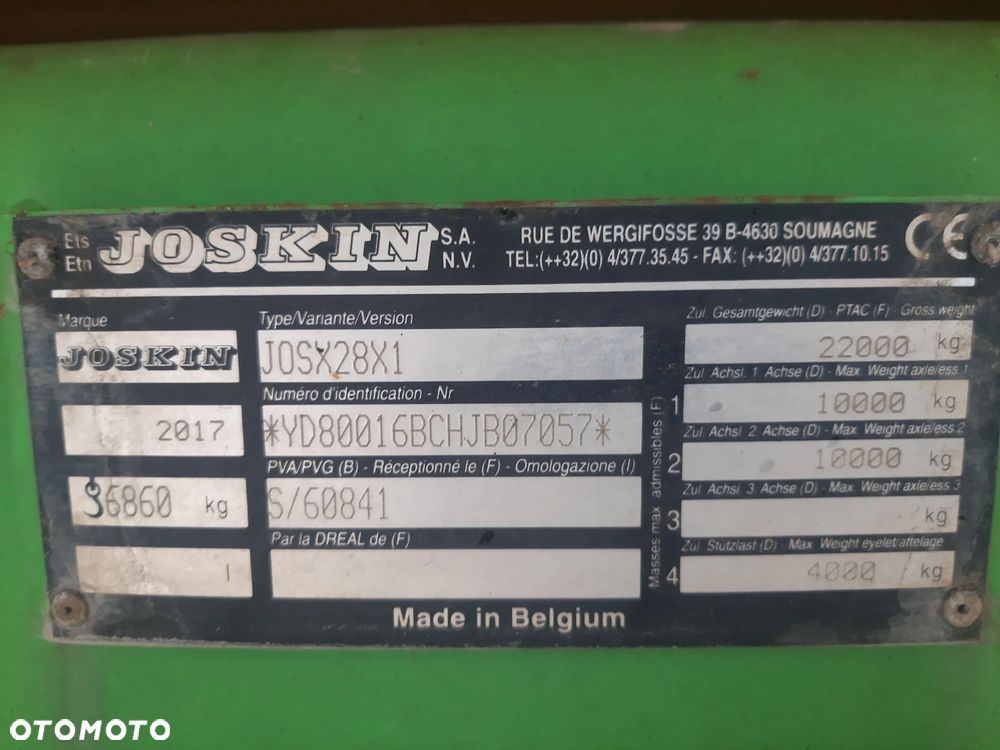 Inny Joskin Trans-Space 6500/18 BC 125 - 6