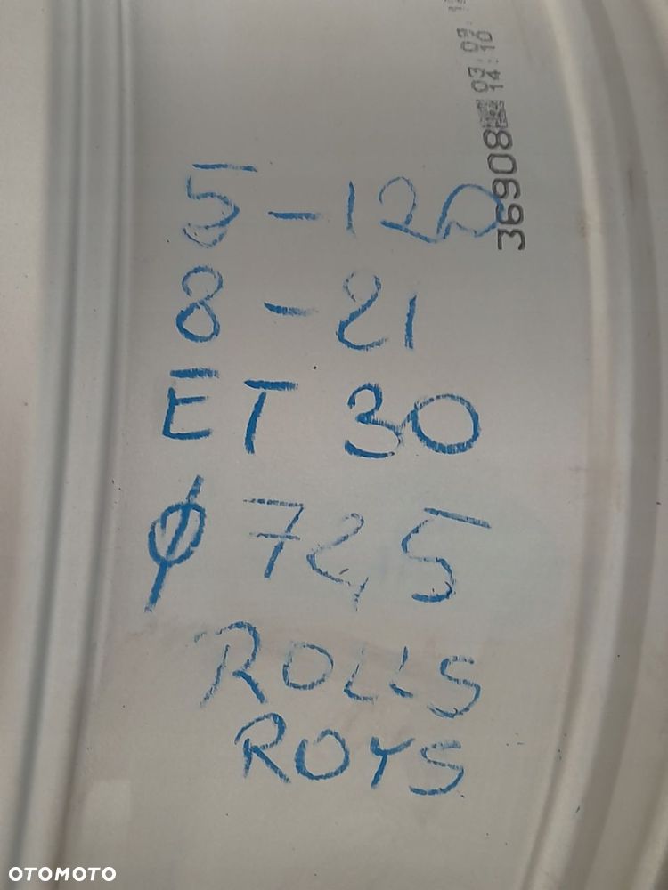 Felgi aluminiowe ROLLS-ROYCE 8.0 x 21 5x120 ET 30 - 6