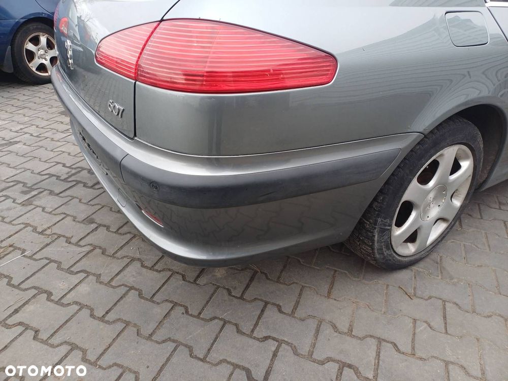 KOMPLETNY TYŁ PEUGEOT 607 I EZDC KLAPA ZDERZAK LAMPY - 7