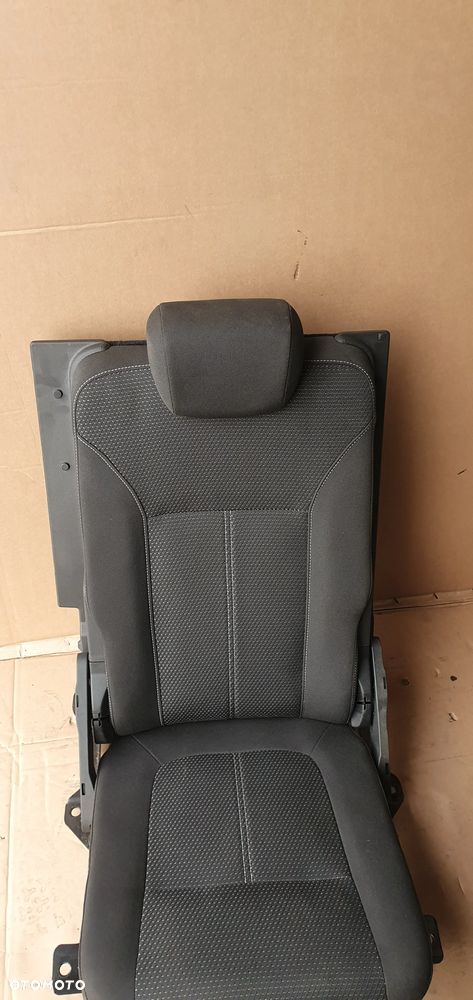 Fotel siedzenie lewy tył tylny 2 rząd Opel Zafira C - 4