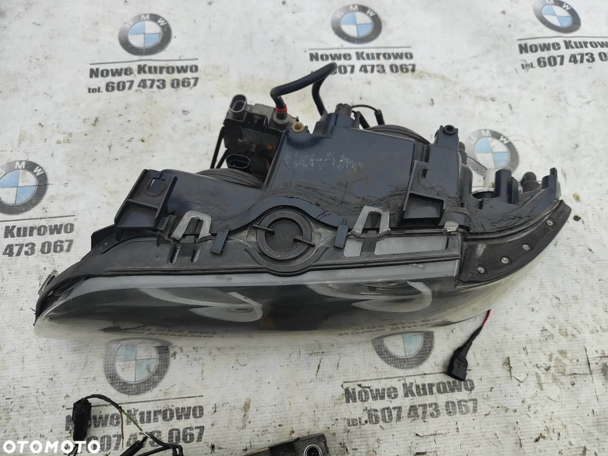 BMW E39 Lifting Lampa Przednia Lewa Prawa BiXenon Kierunek w ringach - 10