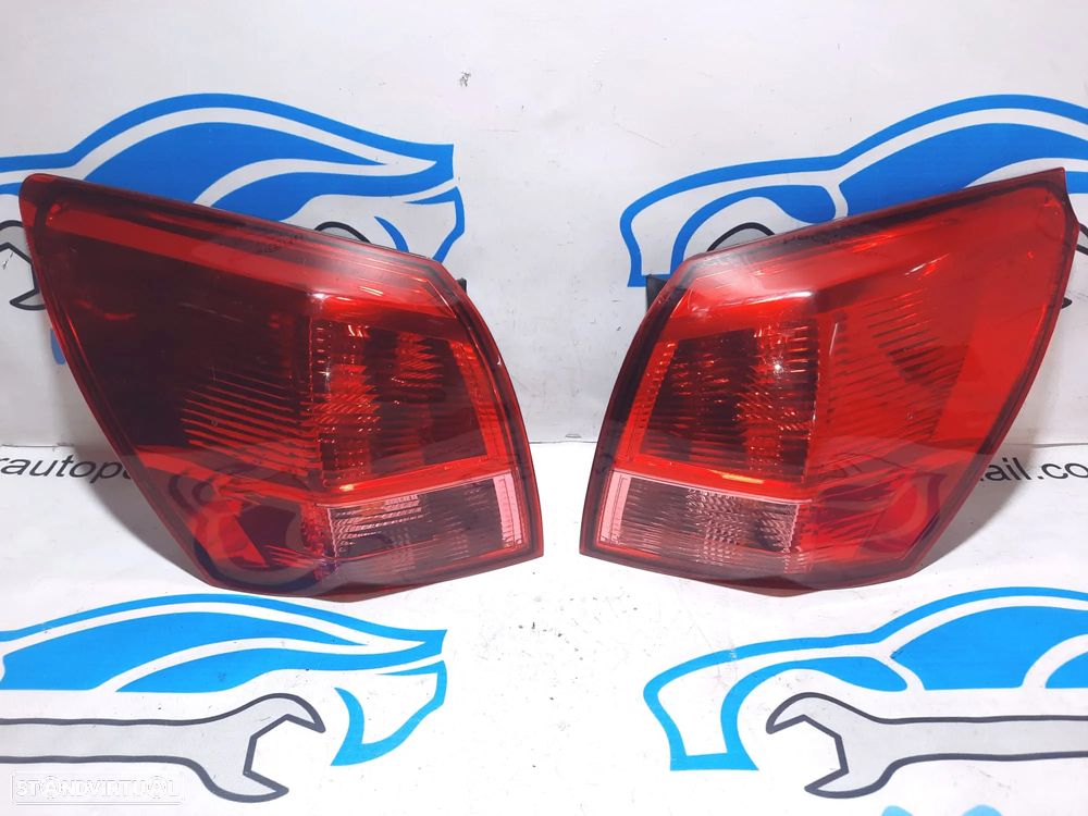 FAROLIM FAROLINS TRASEIRO TRÁS ESQUERDO DIREITO NISSAN QASHQAI I 1 MK1 QASHQAI +2 I 1 MK1 J10 NJ10 JJ10E 26555JD000 26550JD000 - 1