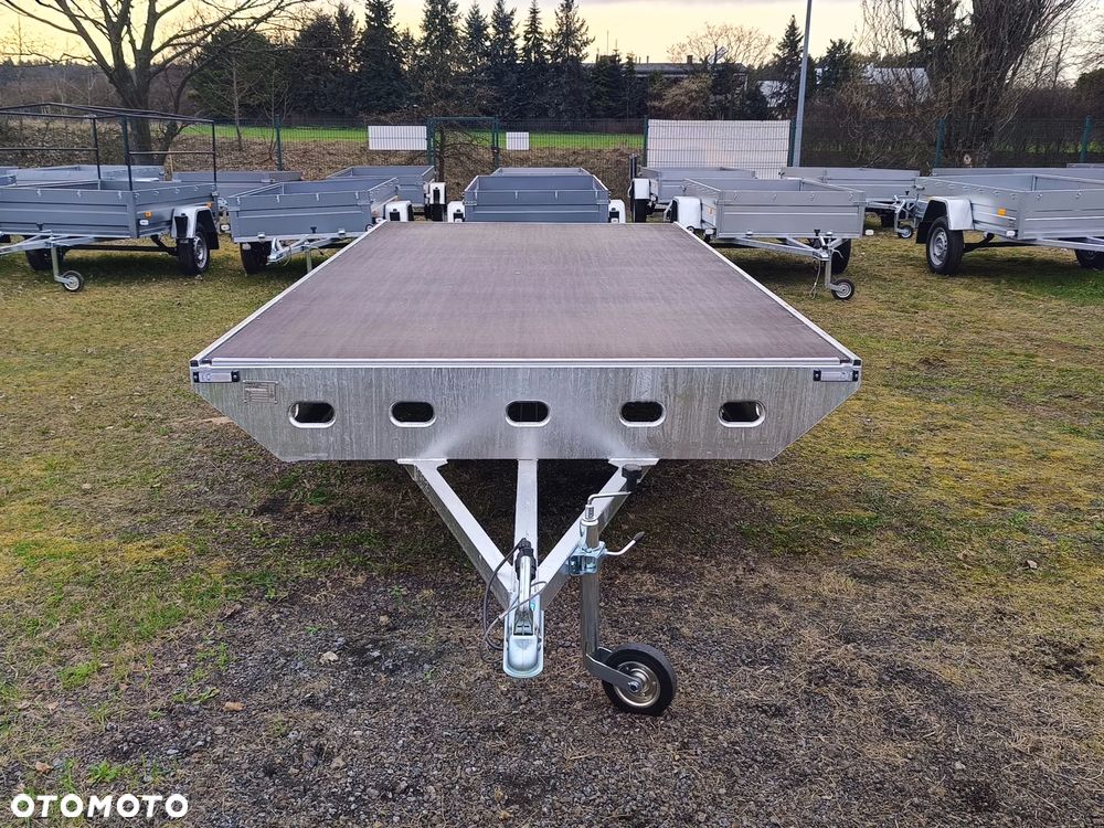 Rydwan przyczepa dwuosiowa, przyczepka 2 dwie osie, - 4