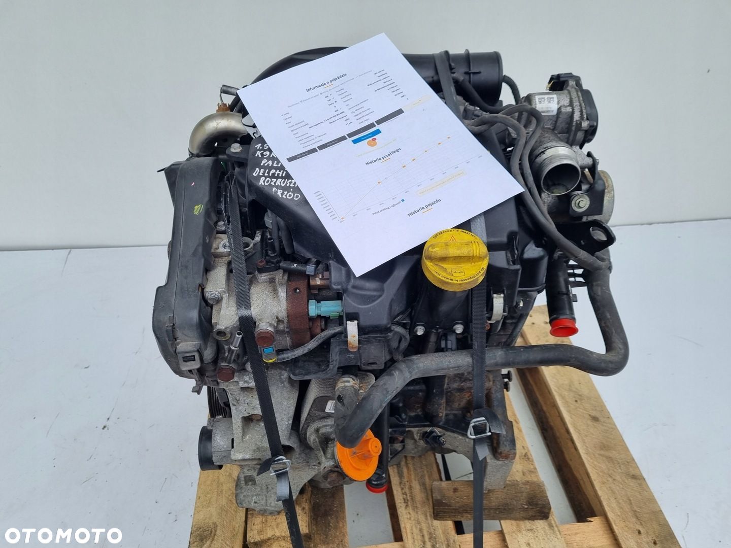SILNIK Renault Clio III 1.5 DCI 75KM 182tyś K9K770 - 1