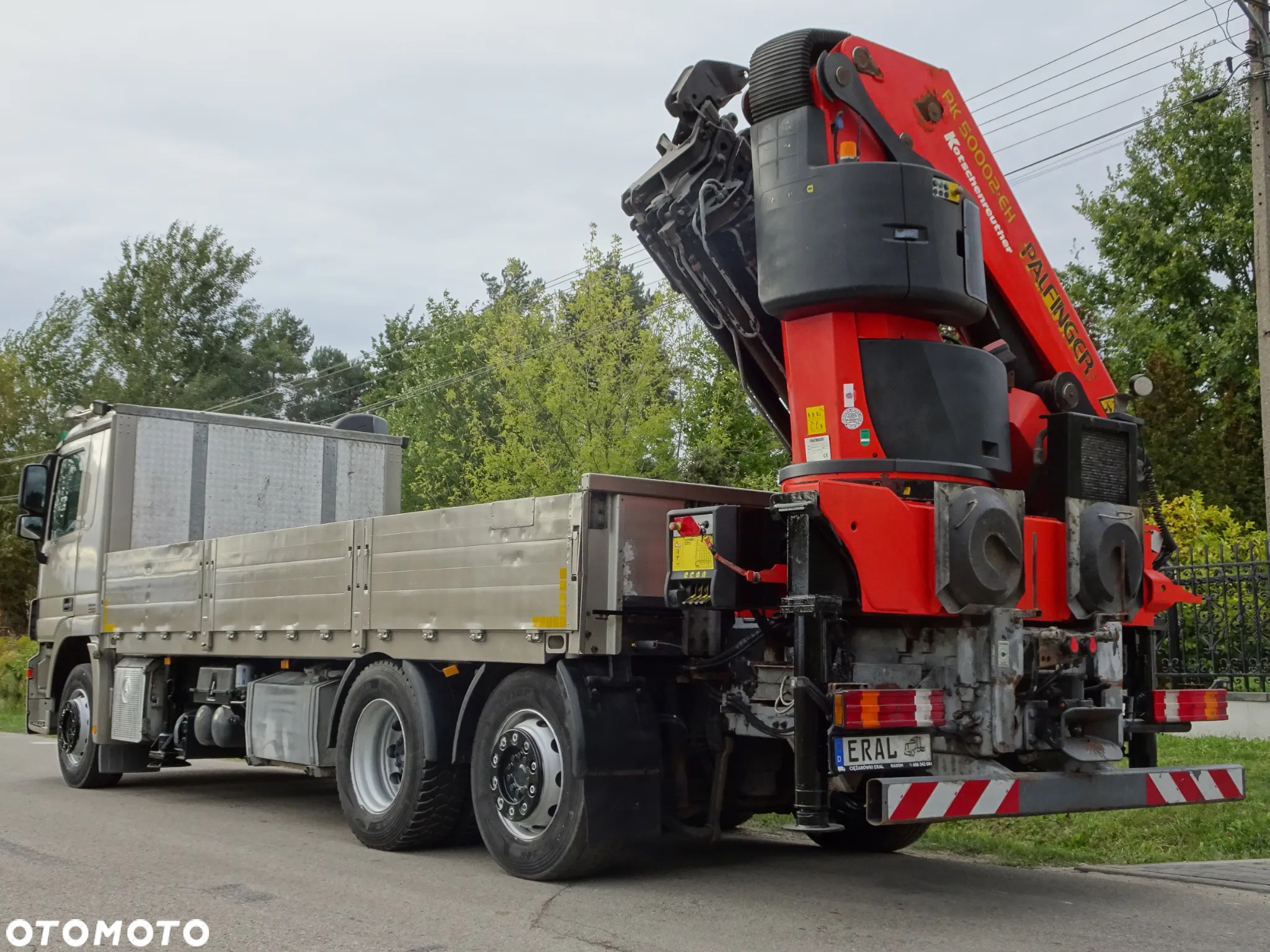 Mercedes-Benz Actros 2644 6x2 Palfinger PK 53002 do kontenerów sprowadzony z Niemiec idealny - 7