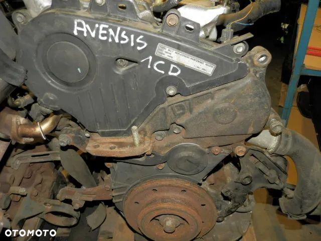 SILNIK WTRYSKI POMPA TURBOSPREZARKA TOYOTA AVENSIS T22 COROLLA 2.0 D4D KOD 1CD 160TYS KM - 17