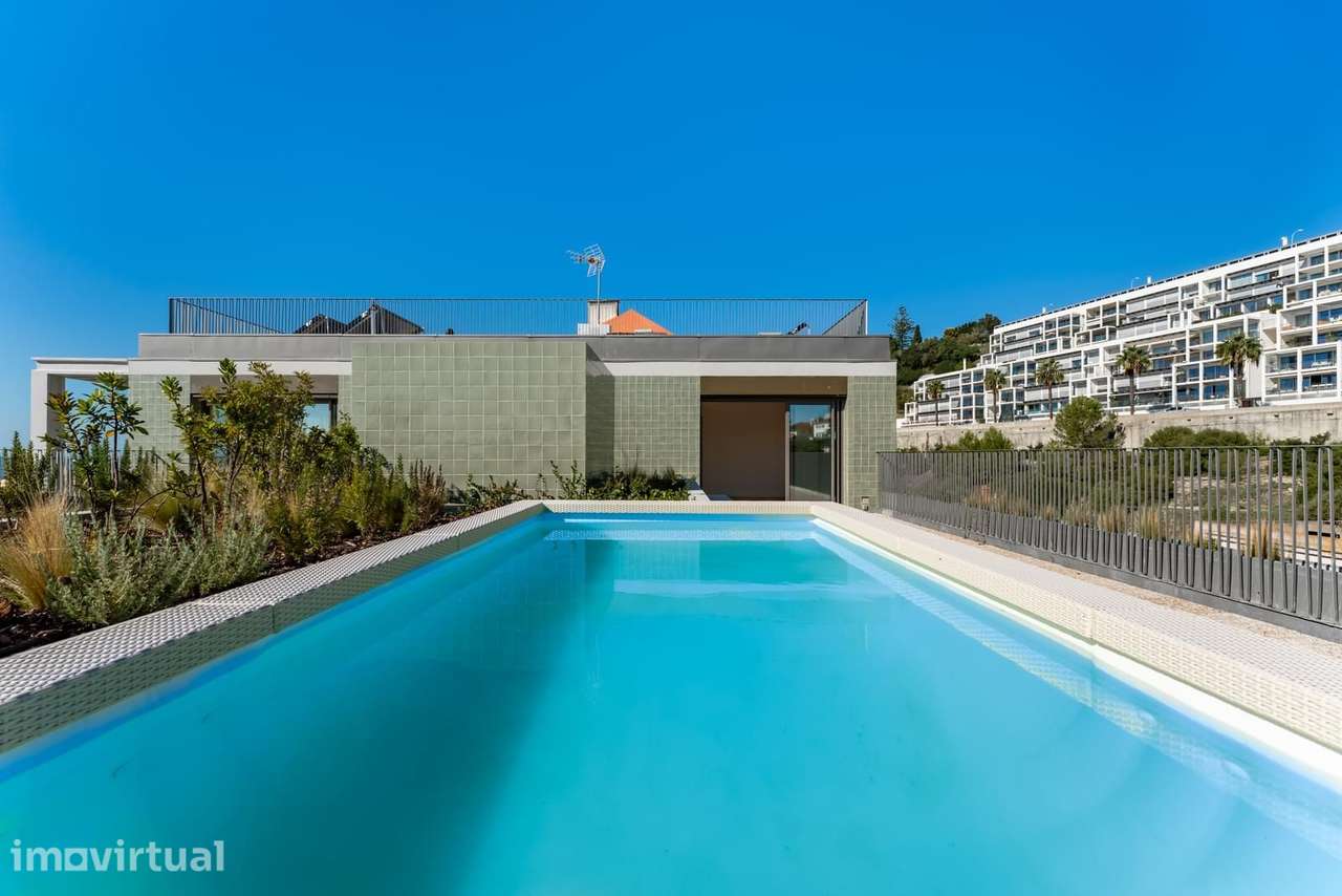 Penthouse T4 + 1 com vista, Dafundo Centro, Oeiras - Grande imagem: 4/57