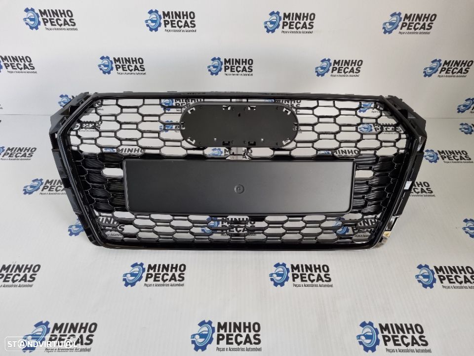 Grelha Frontal Audi A4 B9 look RS4 (2015 a 2019) - 1