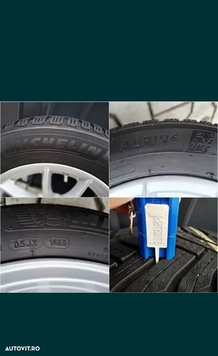 Set Jante BMW R16 Originale + Anvelope Iarna ca Noi! - 4