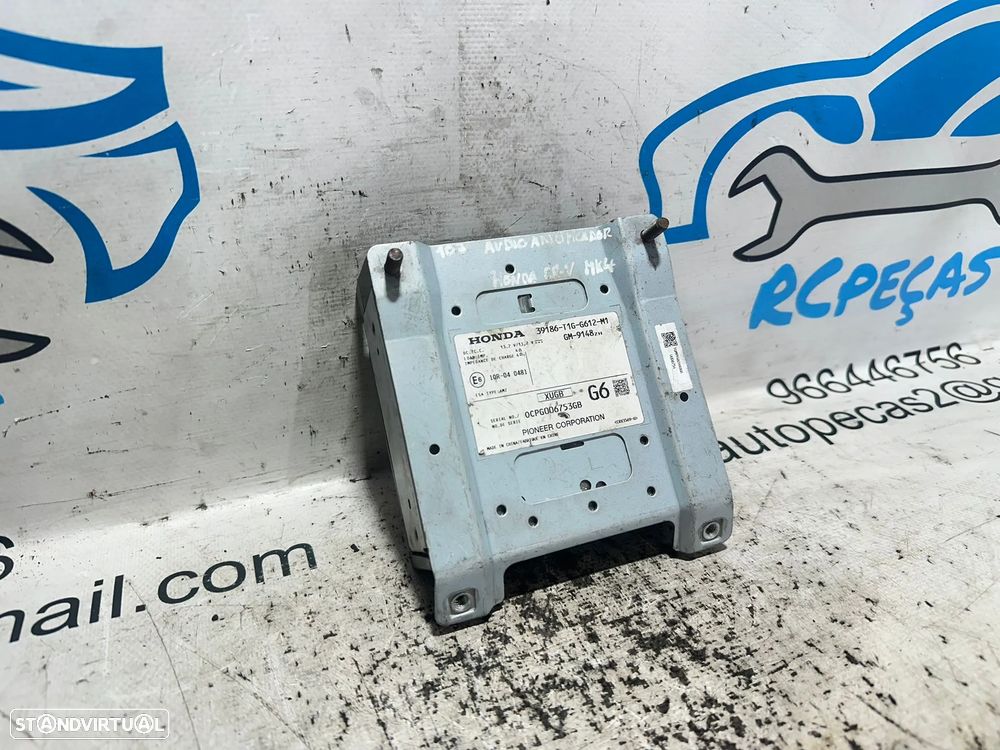 .Amplificador Rádio Colunas HIFI Som Pioneer Original Honda CRV 39186-T1G-G612-M1 - 5