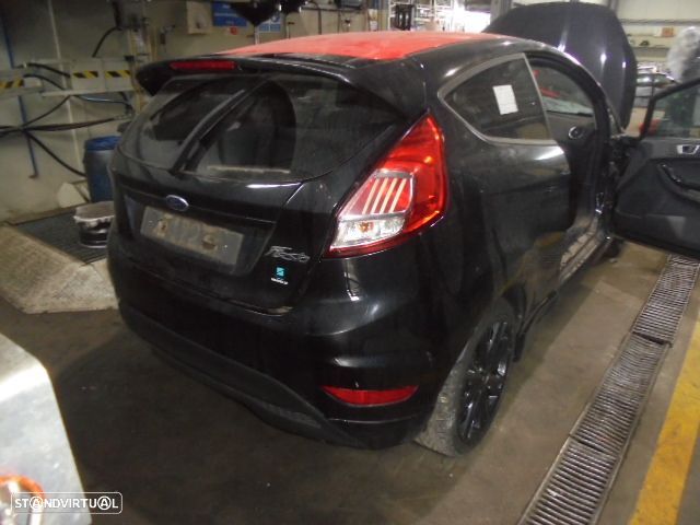 Carro MOT: XVJC DURATORQ FORD FIESTA 6 2016 1.5TDCI 95CV 3P PRETO DIESEL - 8