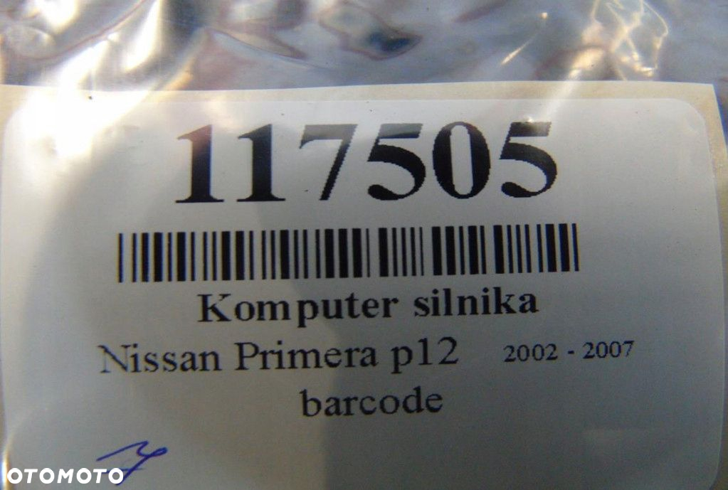 NISSAN PRIMERA P12 1.9DCI KOMPUTER SILNIKA 0281011237 - 5