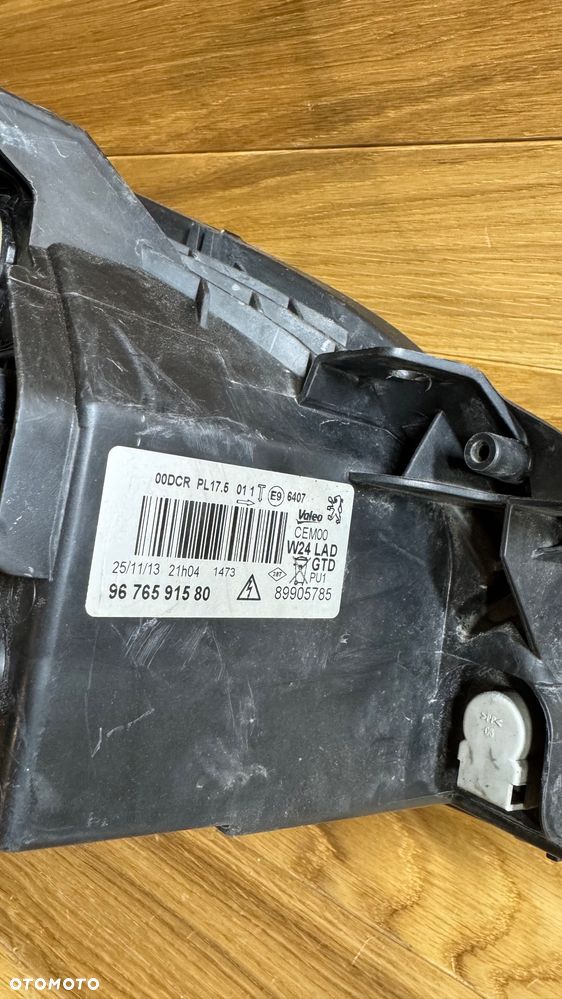 LAMPA LEWA PRZEDNIA PEUGEOT 508 , 9676591580 - 9