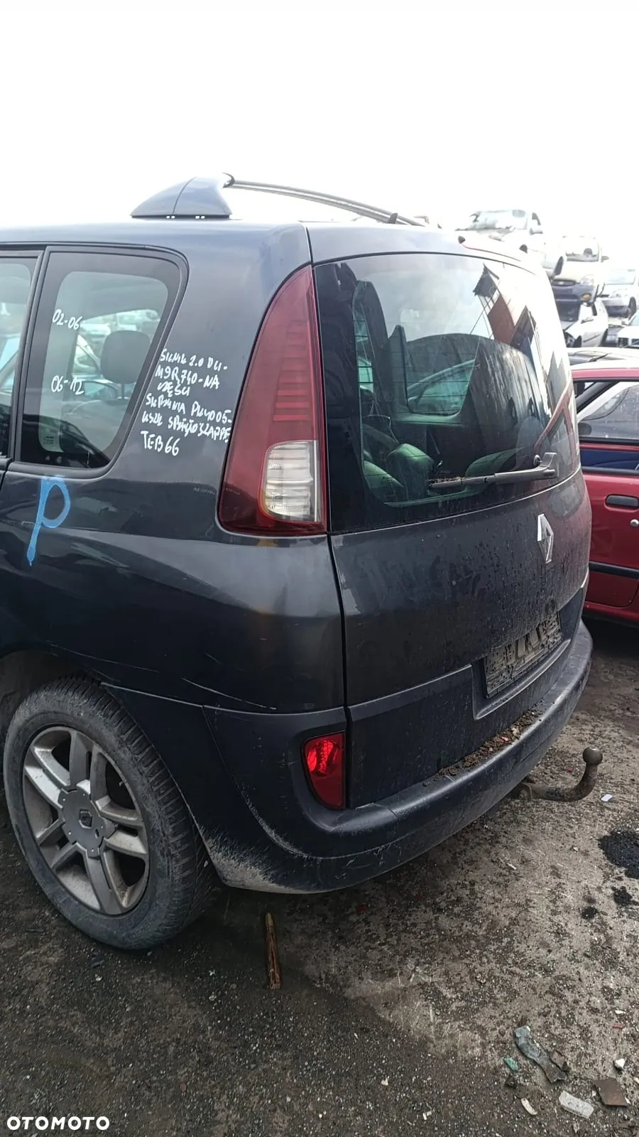 35334 renault espace iv lift 2.0 DCI na części skrzynia PK4005  lakier TEB66 - 8