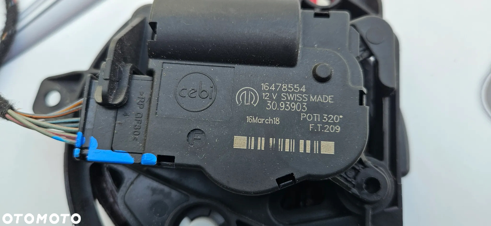 Chrysler Pacifica 2016- Komplet silniczków nagrzewnicy Silniczek nagrzewnicy Sterownik klimatyzacji Moduł klimy P68373078AD - 4