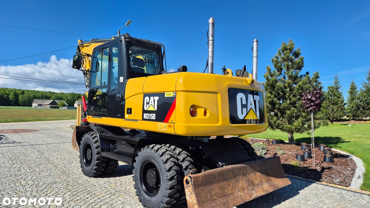 Caterpillar CAT M315D STAN BARDZO DOBRY,niwelacja,rototilt - 6
