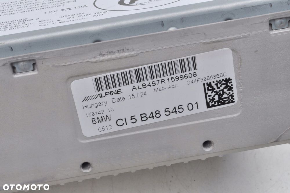 BMW 1 F40 RADIO NAWIGACJA 15614210 - 2