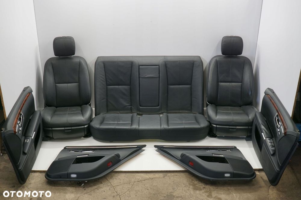 MERCEDES W221 08R FOTELE KANAPA BOCZKI WENTYLOWANE GRZANE EUROPA - 1