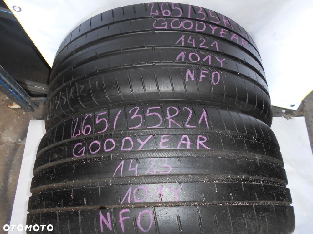 OPONY 265/35R21 GOODYEAR EAGLE F1 ASYMMETRIC 5 NFO DOT 1423 / 1421 7MM
