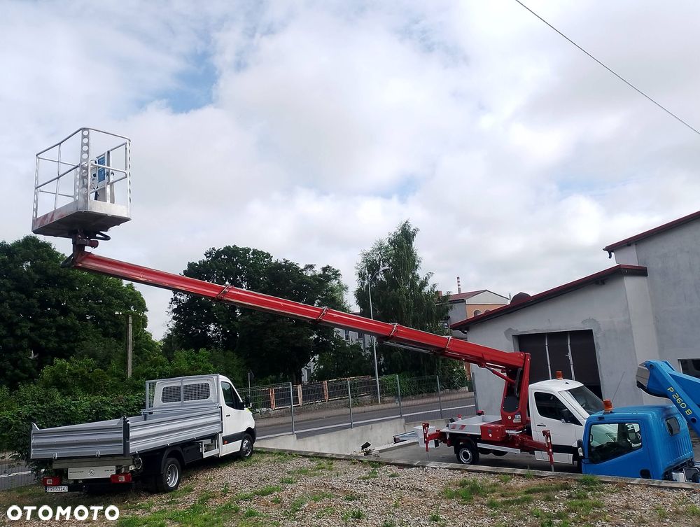 Mercedes-Benz Podnośnik Koszowy Zwyżka Ruthmann TB 270 27 metrów  14 w Bok Udt jak Wumag Multitel Cena Brutto!! - 9