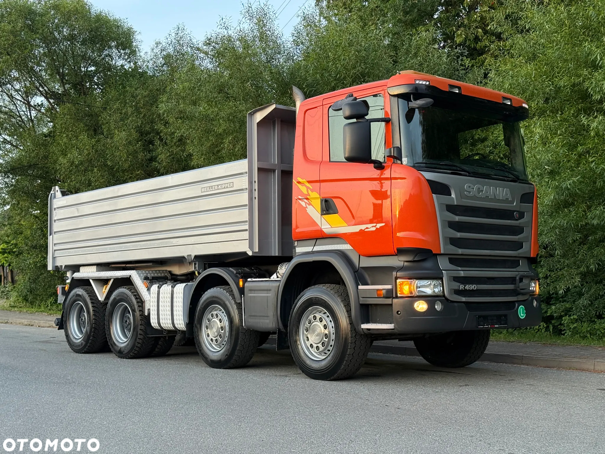 Scania * Kiper * Wywrotka *  Scania R490 * 8X4 * Bordmatic * Jak Nowy * Stan Perfekcyjny * Sprowadzony - 23