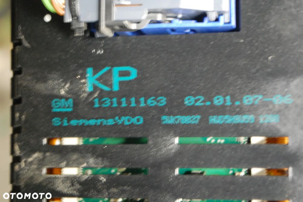 RADIO FABRYCZNE OPEL ASTRA III H 13262749 + EKRAN + PŁYTKA NAWIGACJI 13111163 - 7